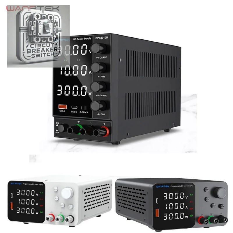 30V 10A 6A DC power supply 60V 5A TPS3010 Lab Bench Power Source ...