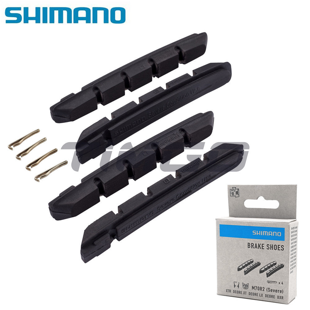 Shimano Deore XT M70R2 Rubber Rim Brake Pads - View #9