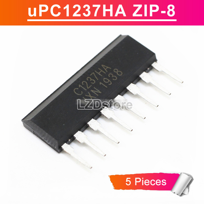 5pcs uPC1237HA ZIP8 C1237HA uPC1237 PC1237 ZIP-8 Protector IC for ...