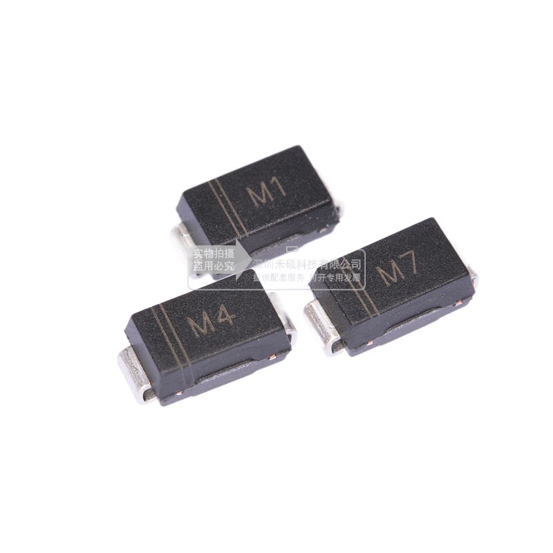 70 Pz/lotto SMD Diodo Schottky Set Kit Pacchetto Di M1 1N4001 M4 1N4004 - 8