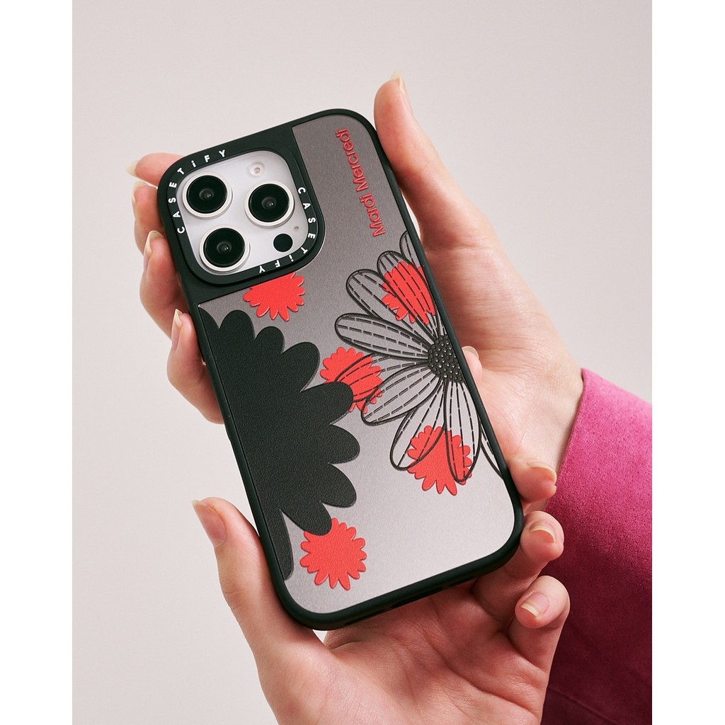 CASECASE X Mardi Mercredi Flower Dots Case Magnetic suction