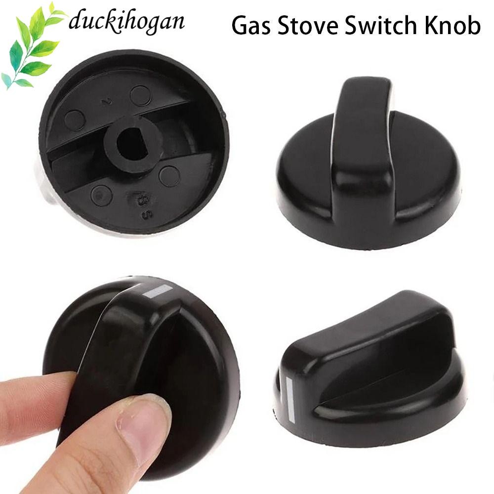DUCKIHOGAN 1/2/5Pcs Hob Knobs, Range Oven 8mm Gas Stove Cooker Control ...