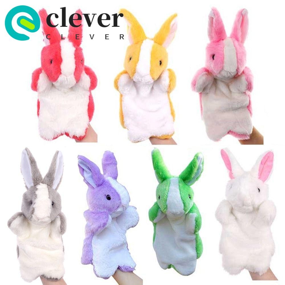 CLEVER Hand Puppet, Animal Rabbit 11.8 Inch Finger Puppets, Fashion ...