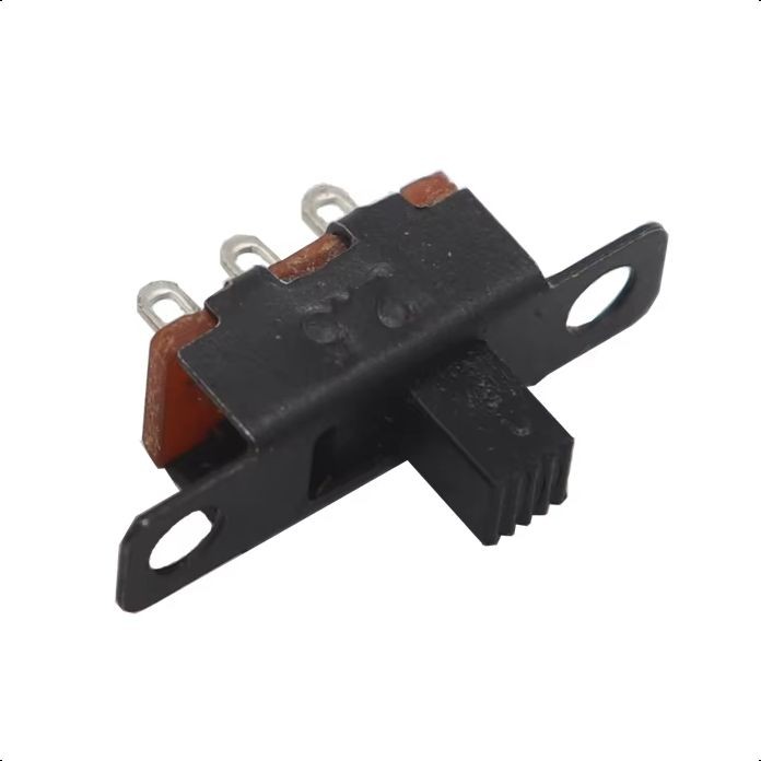 20PCS 50V 0.5 A SS12F15 Mini Size Black SPDT Slide Switch for DIY Power ...