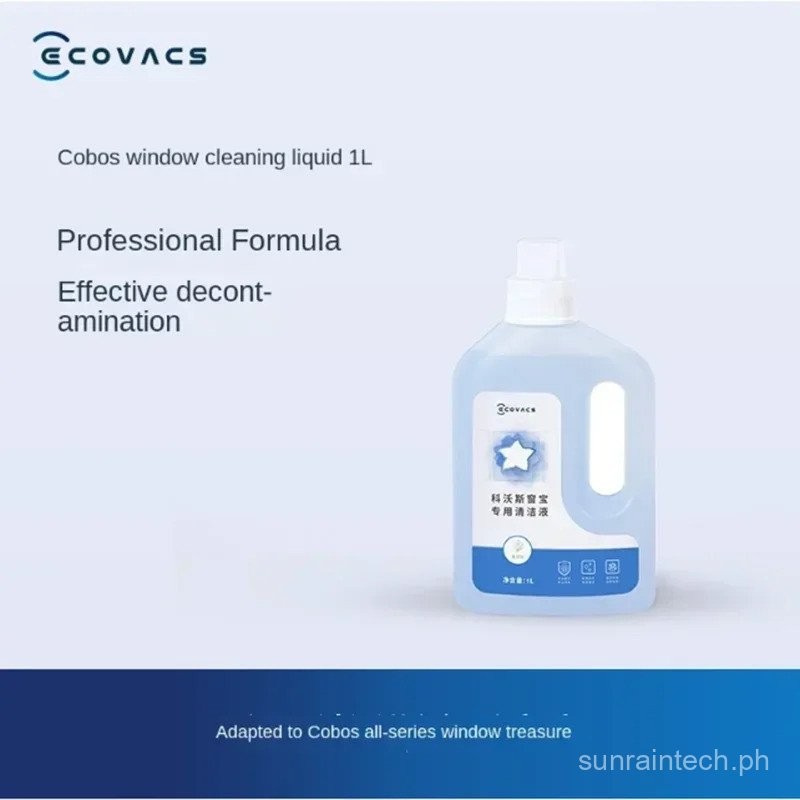 Edition ECOVACS Window Accessories Window Cleaning Liquid 1L for All ...