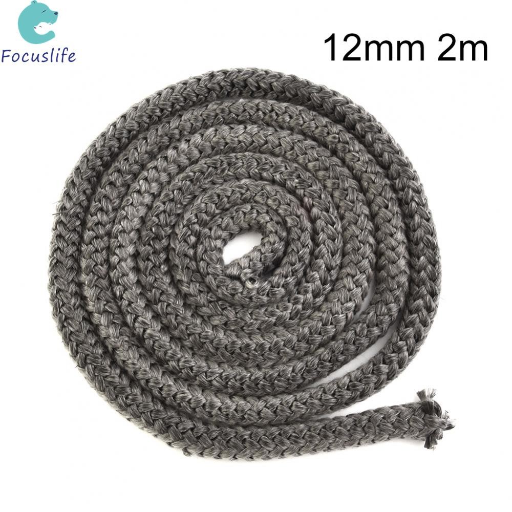 2M Stove Fiberglass Fire Rope Wood Burning Stove Door Sealing Gasket 10