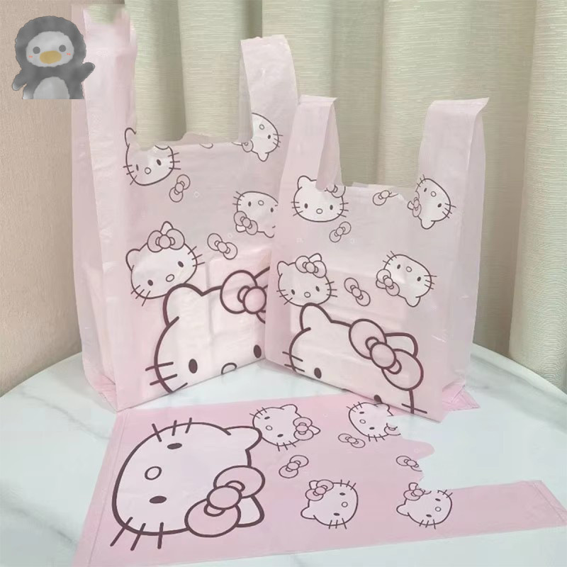 Plastic Trash Bags with Handle Garbage Bin Bags Bin Liners Kitchen Bag