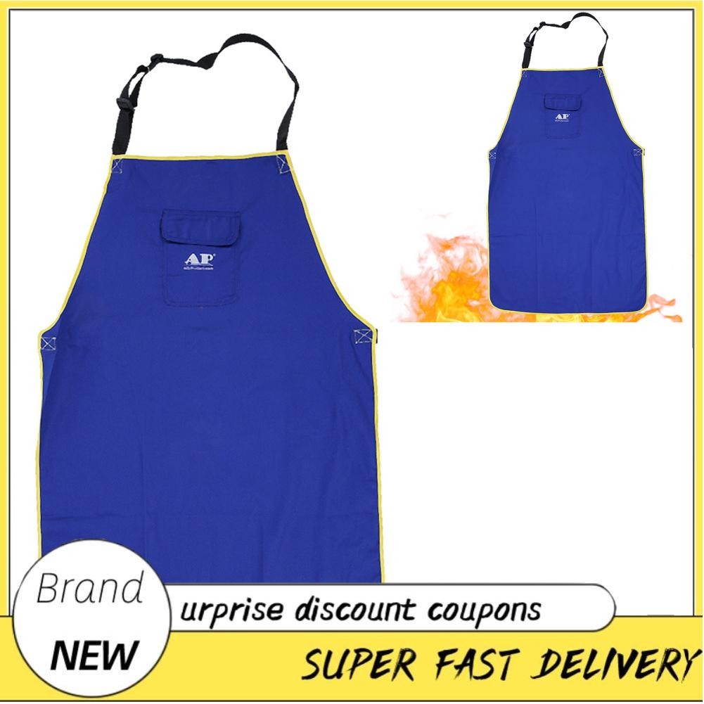 Freemarket Flame Retardant Welding Apron Fire Resistant Safety Welder