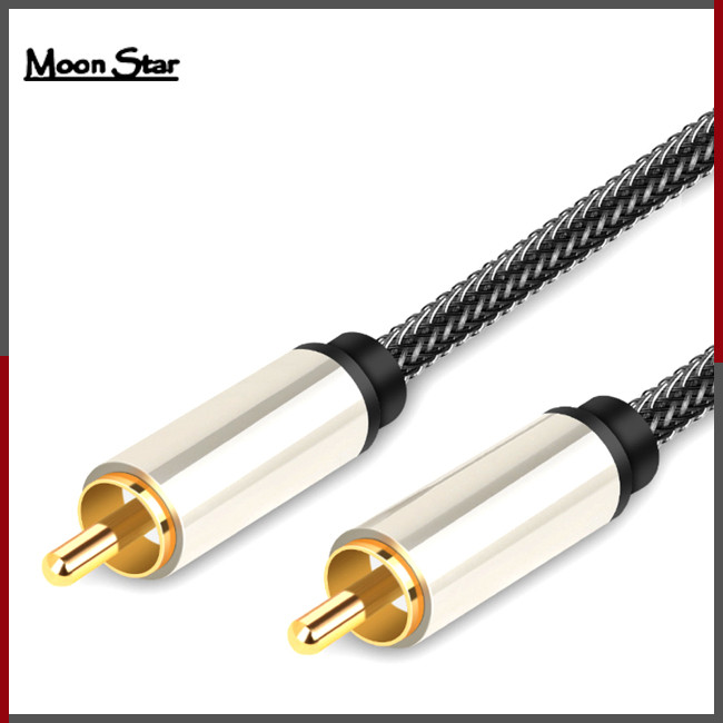 1 Day Shipping! Digital Rca To Rca Male Coaxial Audio Cable Tv