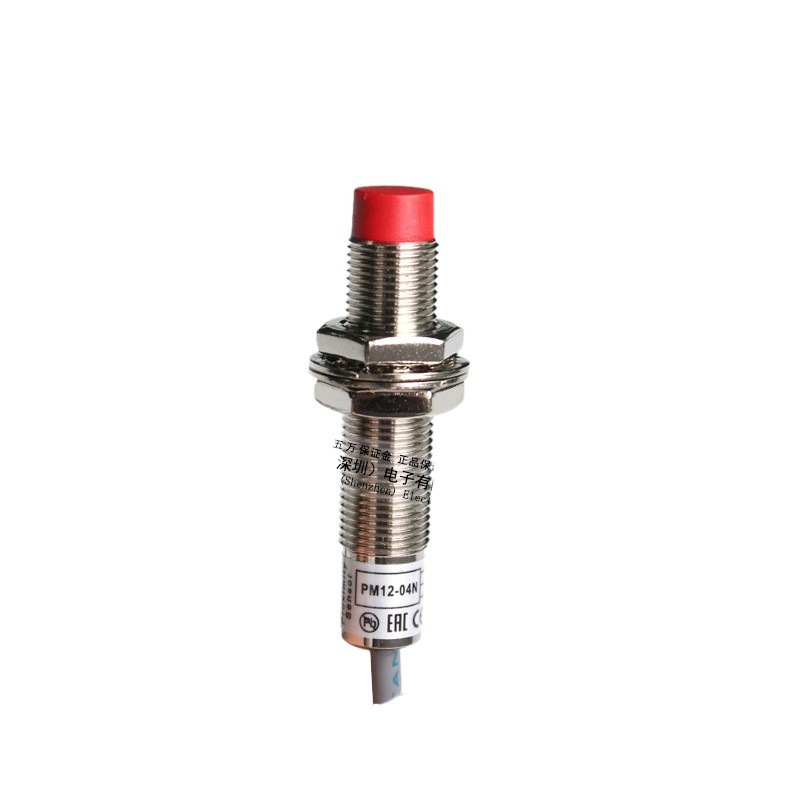 Yangming proximity switch PM12-04N M12 round metal sensor NPN DC three ...