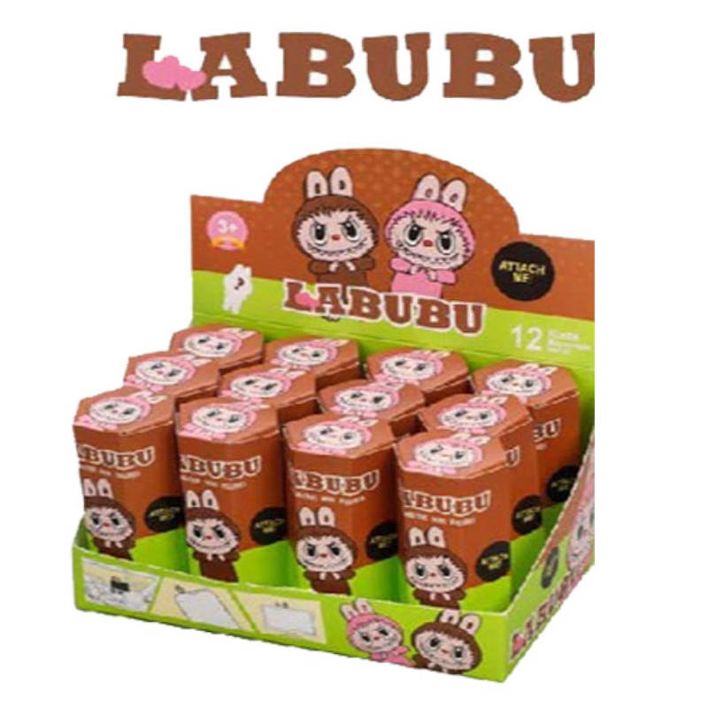 Labubu Hippers Mini Figure 12pcs/set Labubu Hippers Decorative Mobile