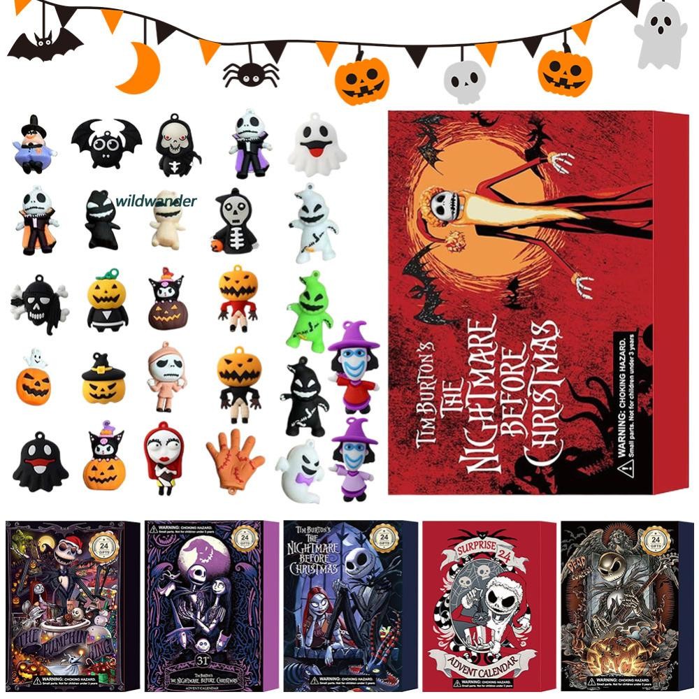 Halloween Advent Calendar 2024 24 Days Halloween Countdown Calendar for ...