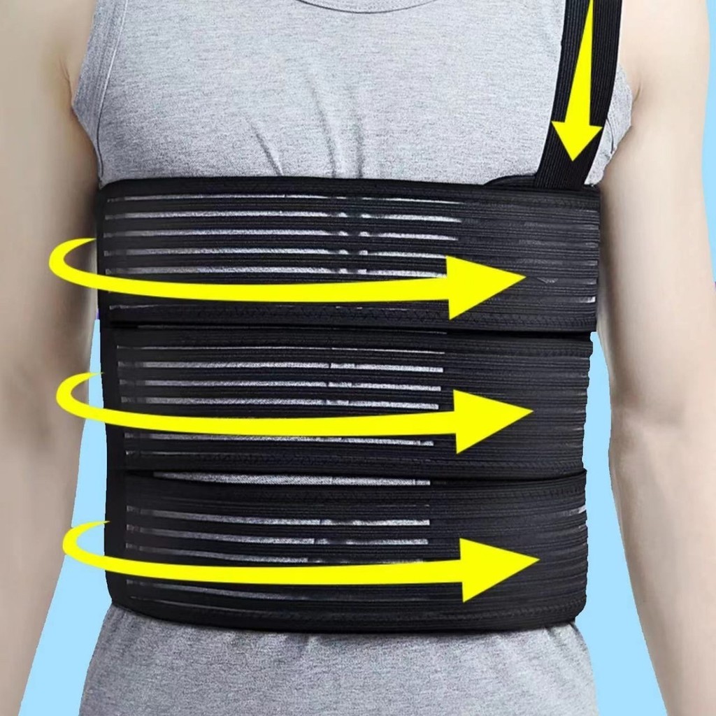 Rib Fracture Fixing Band Elastic Chest Strap Thin Elastic Ratchet Tie ...