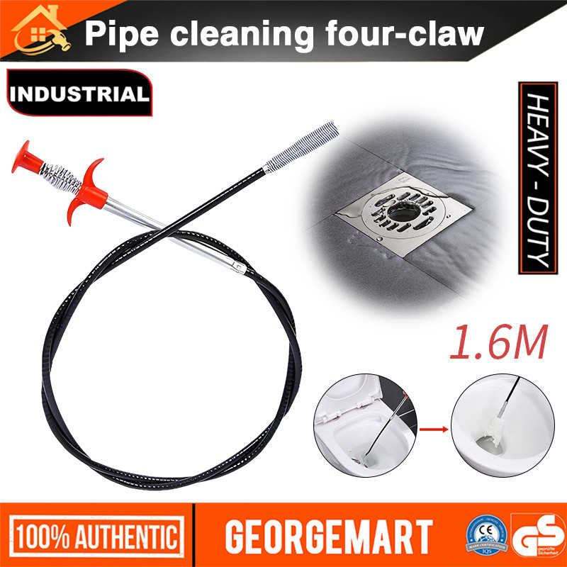 Kitchen Bathroom Hair Sewer Sink Cleaning Drain Pipe Flexible Cleaner