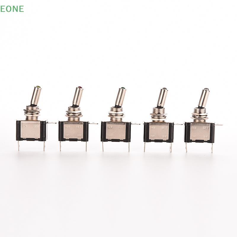 EONE LED Lighted Toggle Switch Rocker 12V 20A ON OFF Car Truck ATV