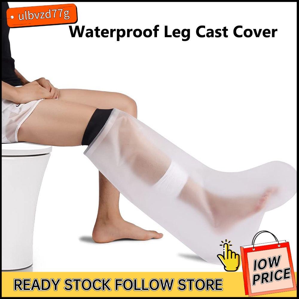 PP+Reusable Adult Leg Shower Waterproof Bandage and Cast Cover Full Leg ...