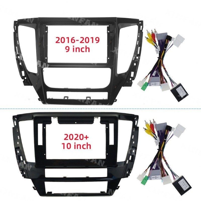 9 Zoll Autorahmen Blendenadapter Für Mitsubishi Triton L200 2015 2019 Android Radio Audio Dash Fitting Panel Kit