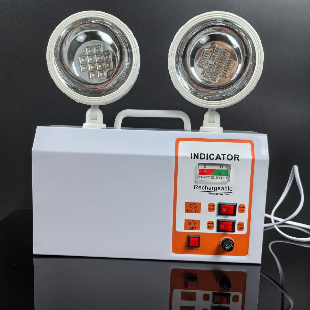 High-Brightness Emergency Exit Light – Dual-Head Safety Lighting & Fire ...