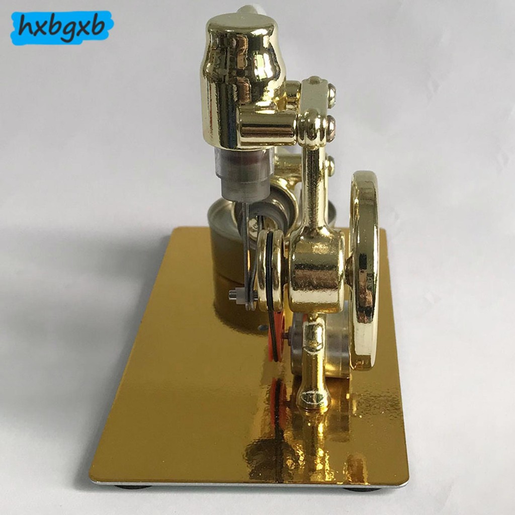 Sleek and Powerful Hot Air Stirling Engine Miniature Steam Lab Model ...
