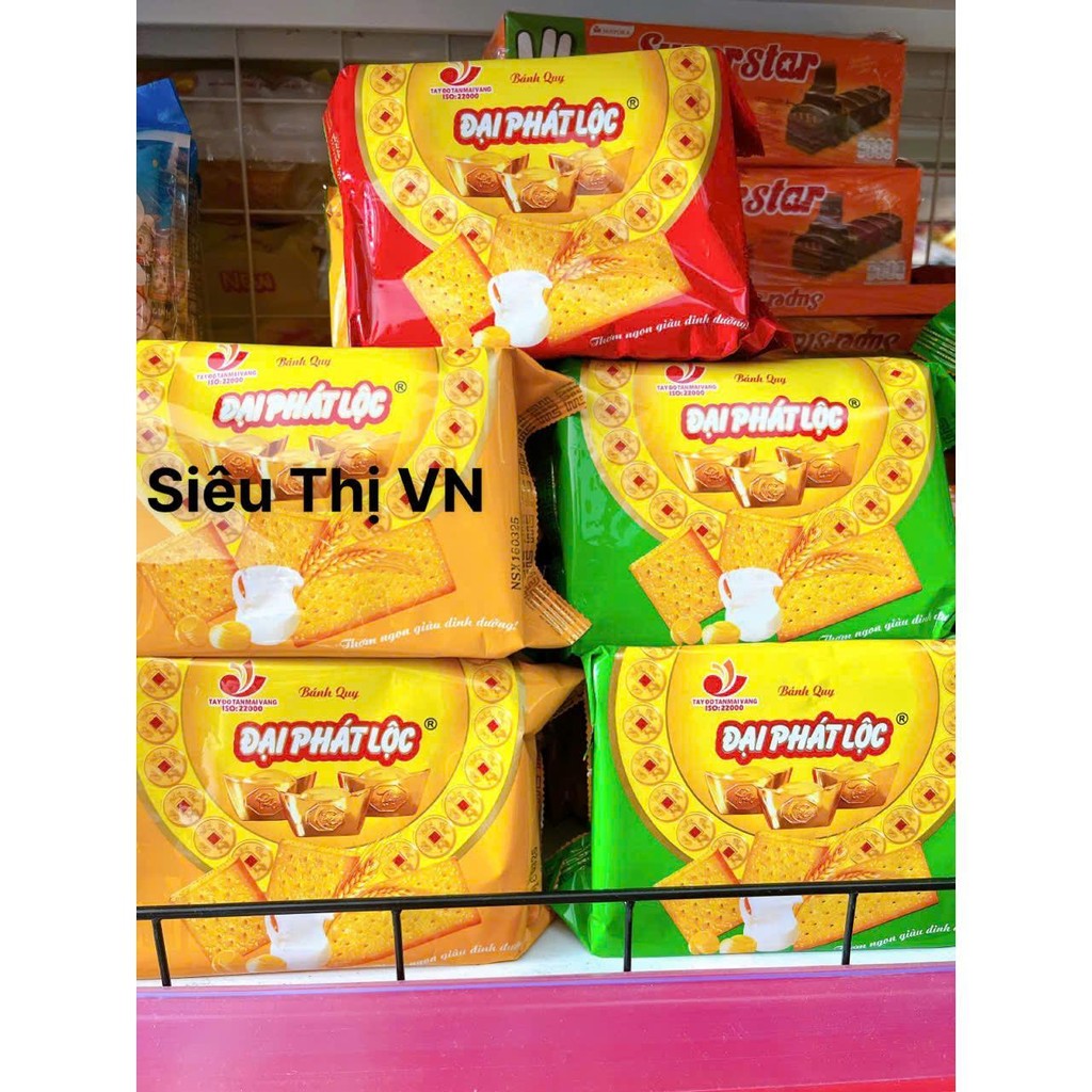 Combo 5/10 packs of Dai Phat Loc Tay Do cookies / Sesame round cakes ...
