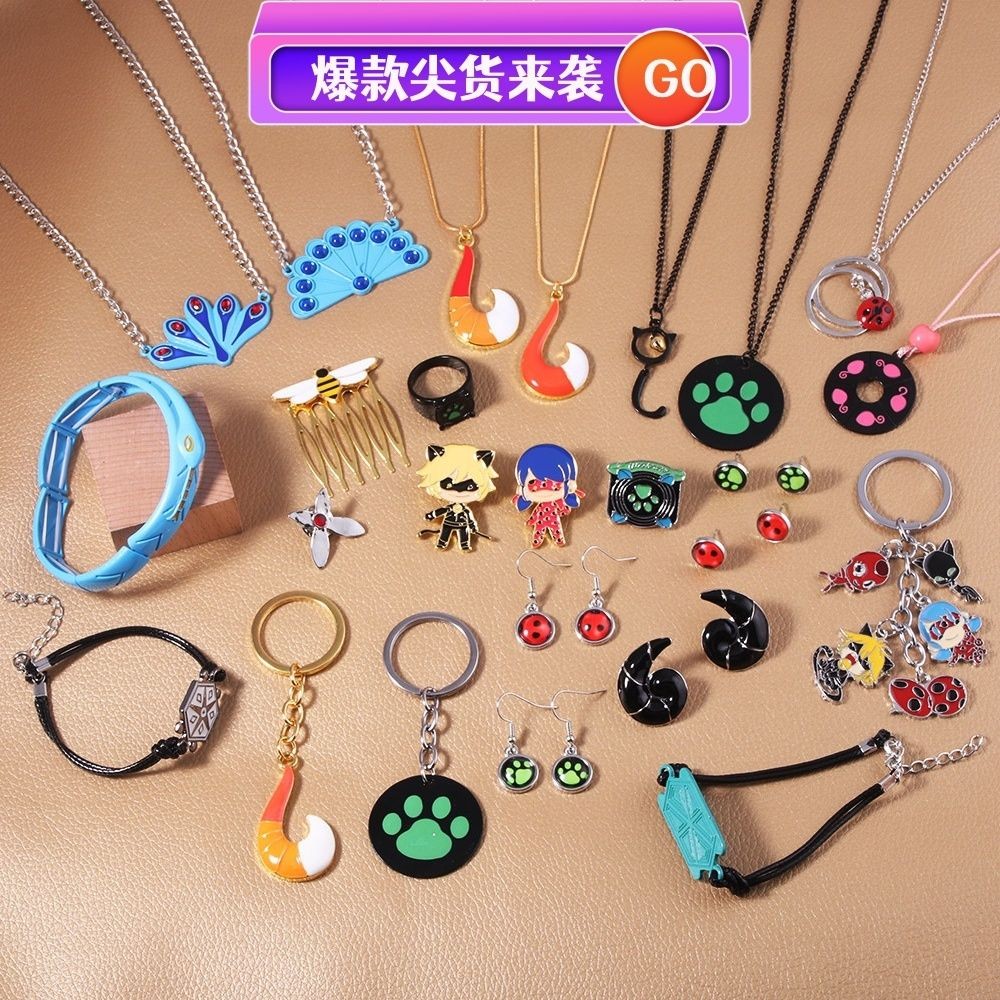 10,000 people collect ladybug girl necklace bee butterfly pe1 Million ...
