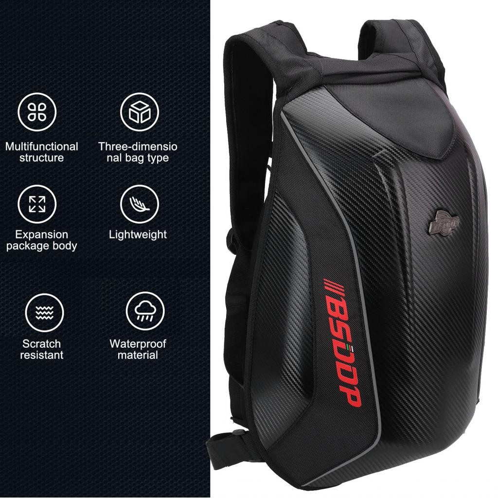 Riding Backpack Wear Resistant Durable Safe Waterproof Motorcycle 30L ...