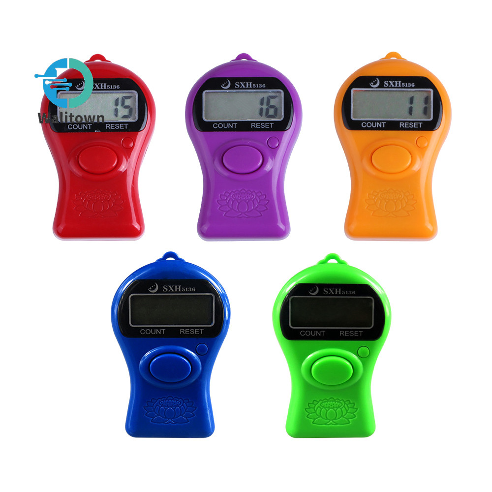 5-Digit 0~99999 Display Mini Large Screen Octopus Counter Lanyard ...