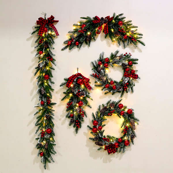 Beavorty 2pcs Rattan Garland Moon-Shaped Wreath Rattan Frame Grape Wreath Half Eid Door DIY Grapevine Ring Wicker Natural Decorative Flower Ring