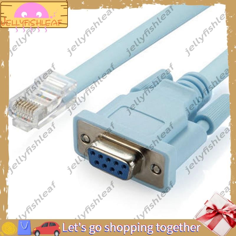 【jellyfishleaf】USB Console Cable RJ45 Cat5 Ethernet To Rs232 DB9 COM ...