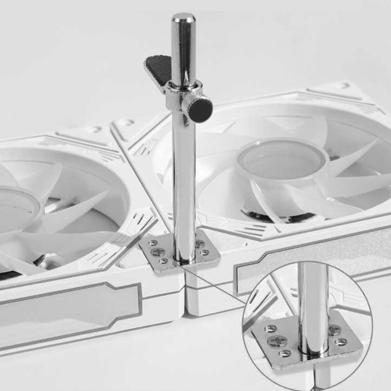 Skyxu Aluminum Graphics Card Support Bracket Adjustable Height with Fan ...