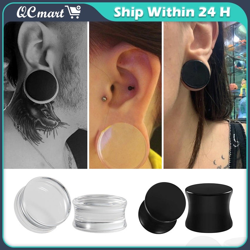 【Ship In 24H】 2Pcs Acrylic Ear Expanders Dilations 3-30MM Ear Plugs and ...