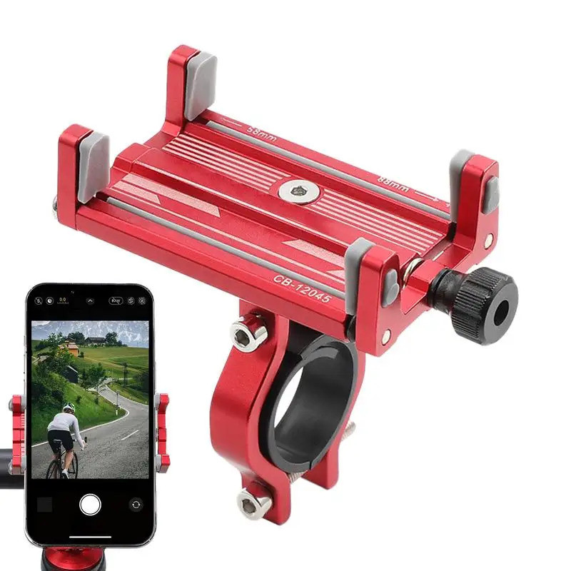 Bicycle Phone Holder Universal Bike Motorcycle Handlebar Clip Stand