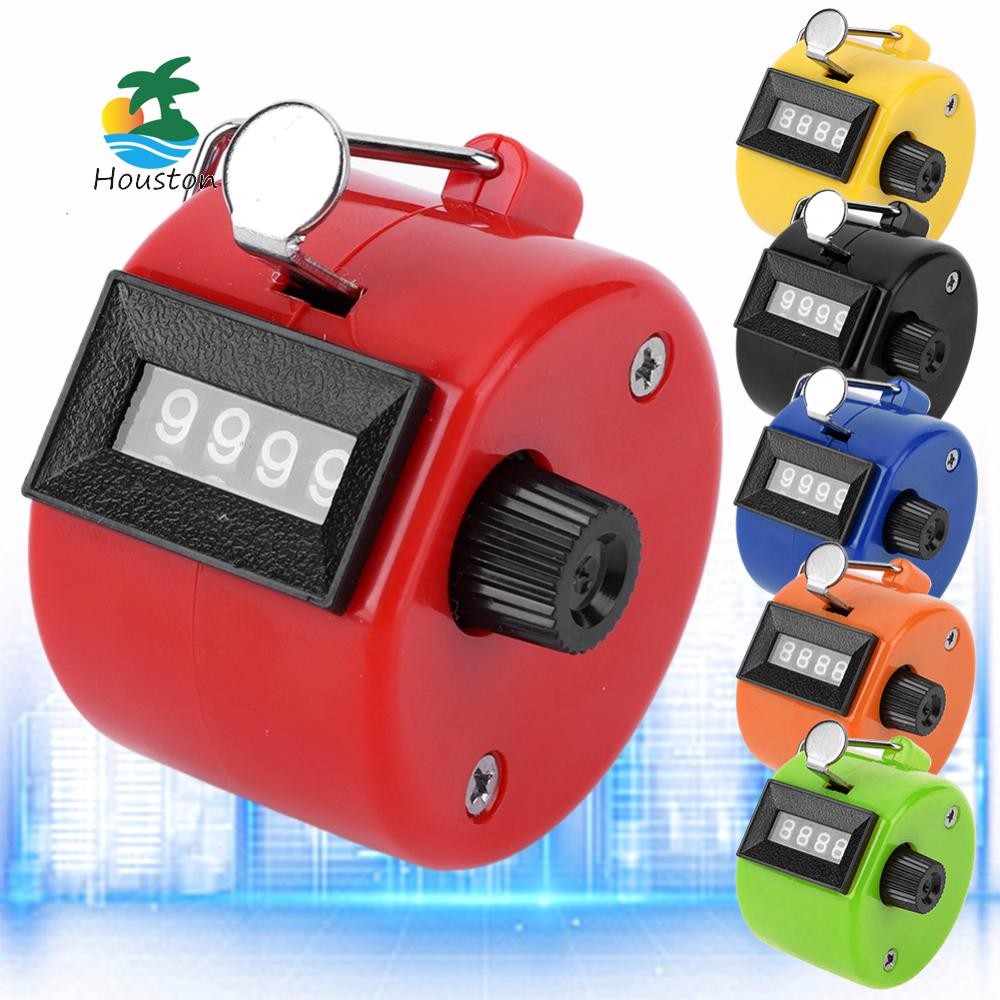 Handheld Tally Counter 4-Digit Number Count Clicker Counter Number ...