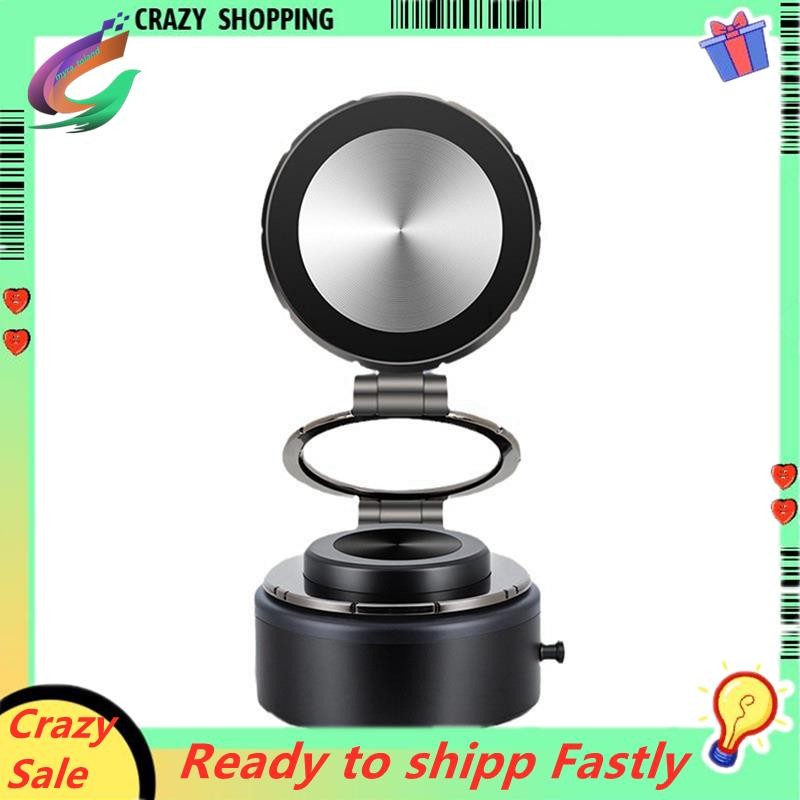 thumbnail image 2 of Magnetic Vacuum Adsorption Car Mount - Foldable 360° Rotating Aluminum 2 of 14