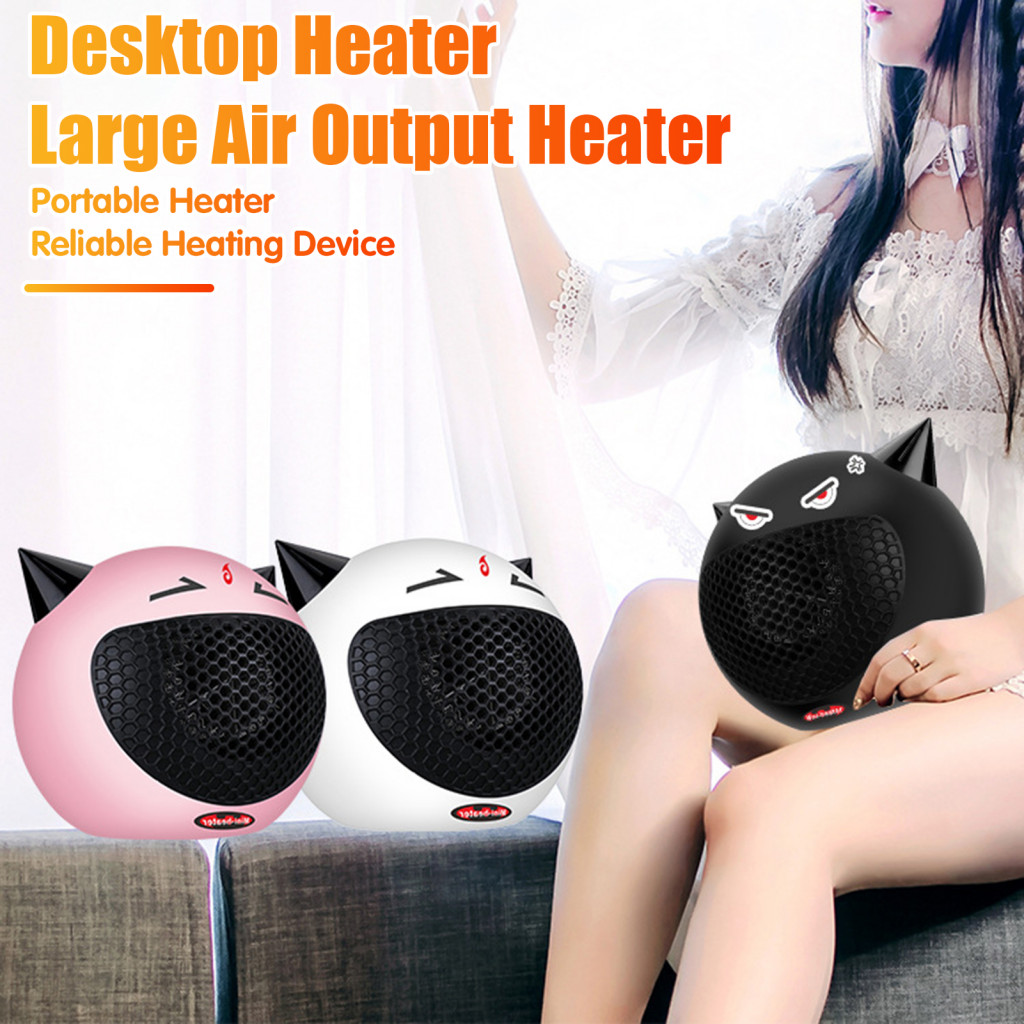 Winter Heater Compact Energy Efficient Desktop Heater with Temperature