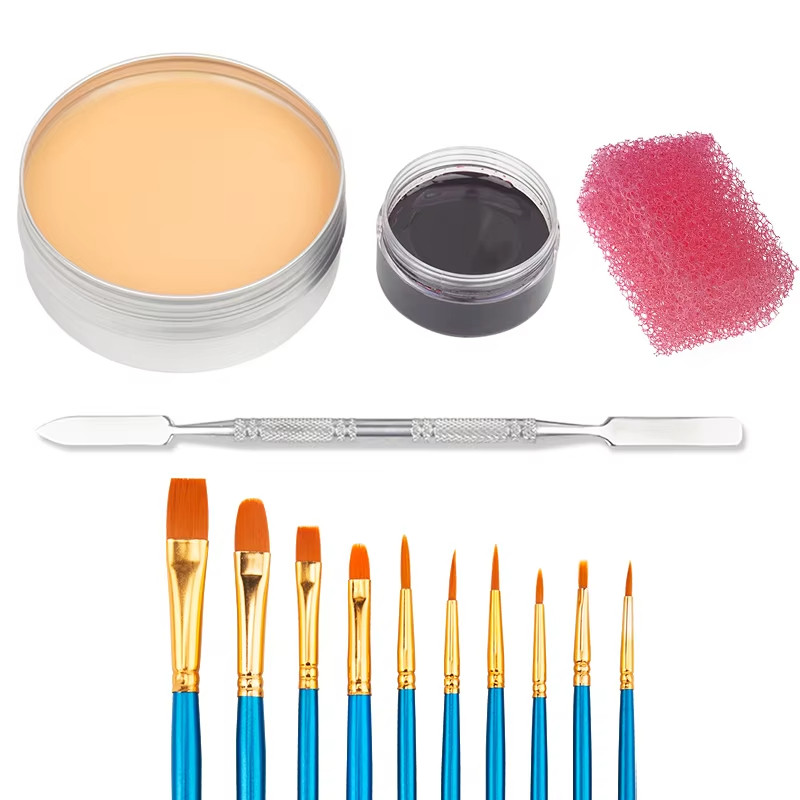 5PCS SFX Makeup Set Special Effect Halloween Party Wound Scar Wax ...