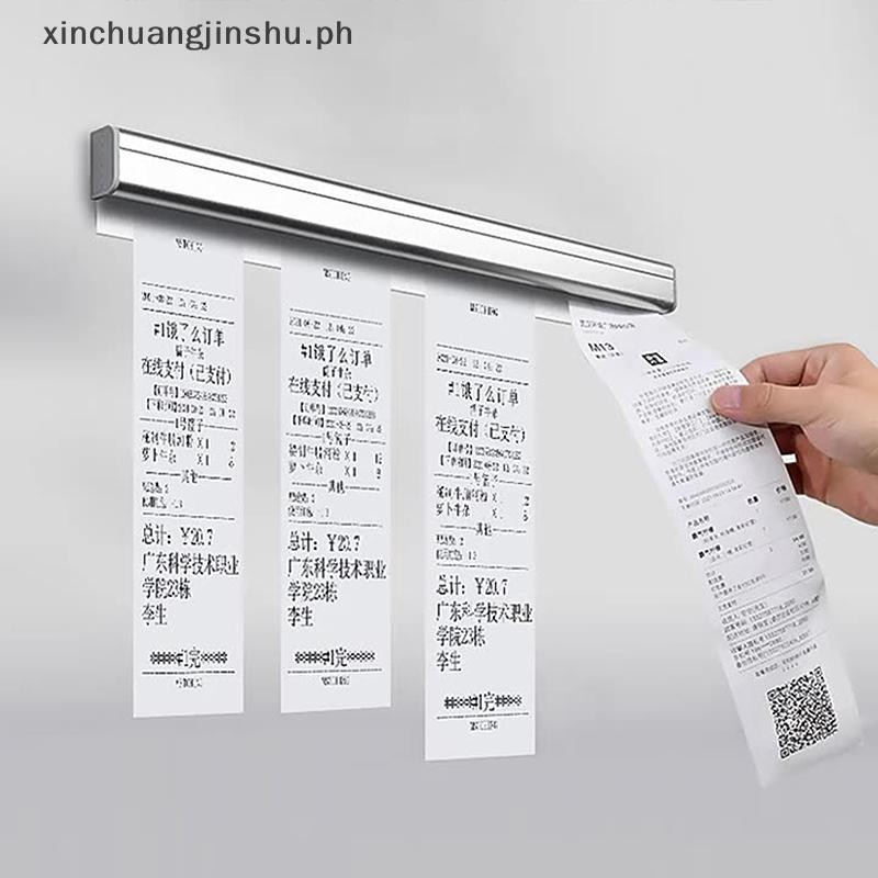 XIN 20/30/40/50cm Ticket Tab Bill Receipt Hanging Rack Bar Kitchen ...