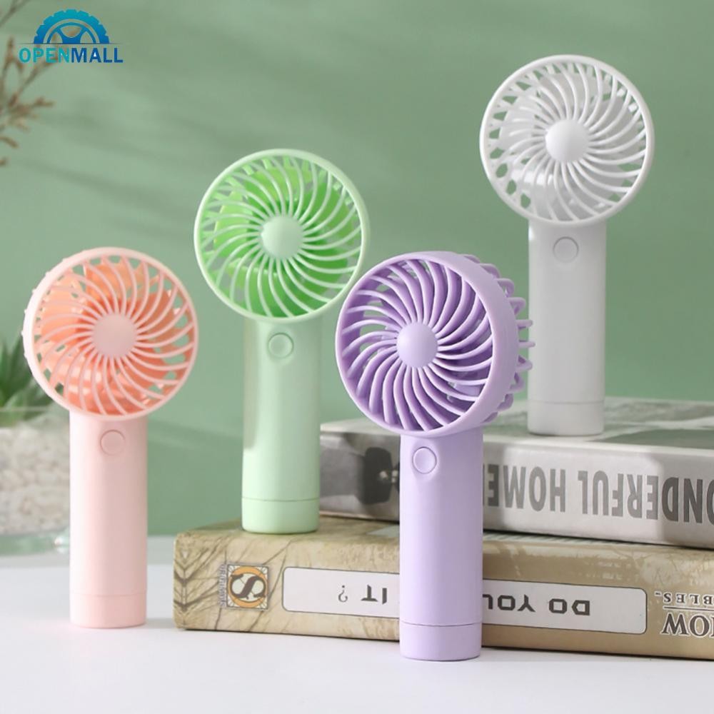 OPENMALL Mini Handheld Small Fan Portable Silent Office Desk Student On ...