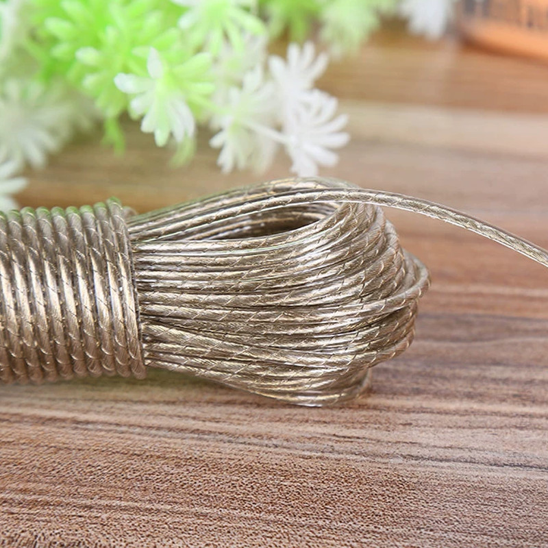 [Live] 20m Copper Plated Steel Wire Rope Cable Lifting Rope Outdoor Non ...