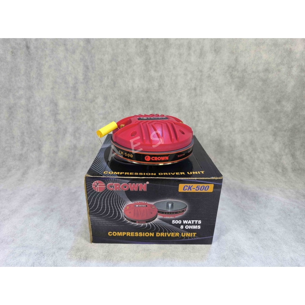 CK 500 Crown Tweeter 500Watts Compression Driver Unit | Shopee Philippines