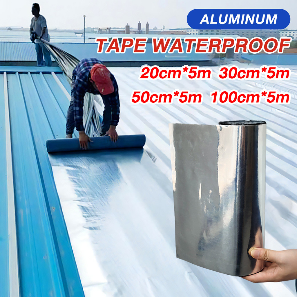 5m Aluminized PVC Waterproof Heat Resistant Tape(3rd Gen) self-adhesive ...