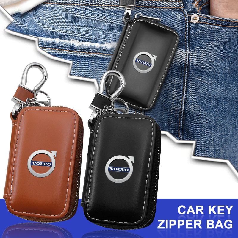 Leather 3 Colors Keyring Car Key Rings Keychains Key Holder Car Styling