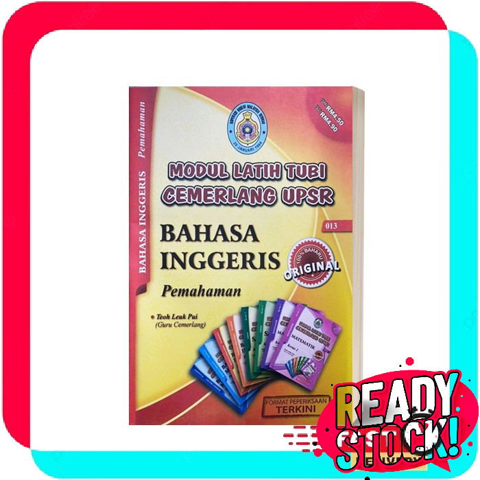 Primary School Training Book Excellent Drill Module UPSR English ...