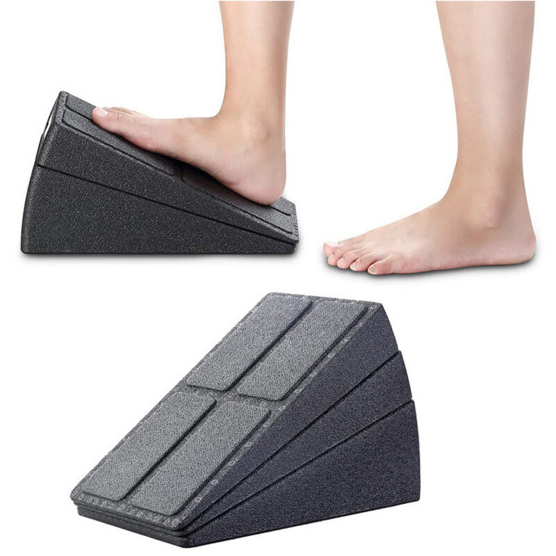 GG+3pcs Yoga Wedge Stretch Slant Boards Adjustable Bricks Squat Wedge ...
