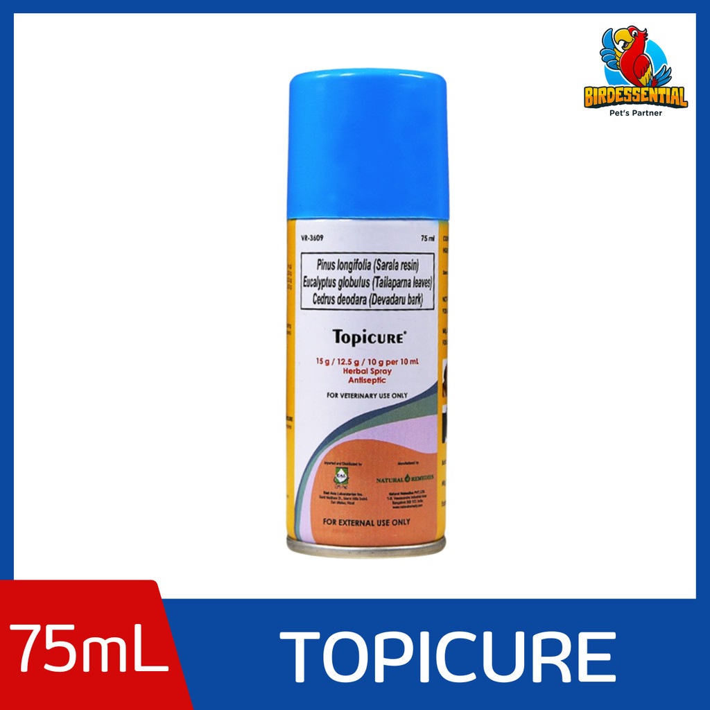 Topicure 75ml (Expiration Date May 2026 SALE) Wound Herbal Pet Spray ...