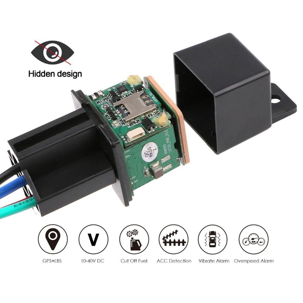 LK720Relay GPS Locator Tracker Electric Car AntiTheft Remote Oil Cut