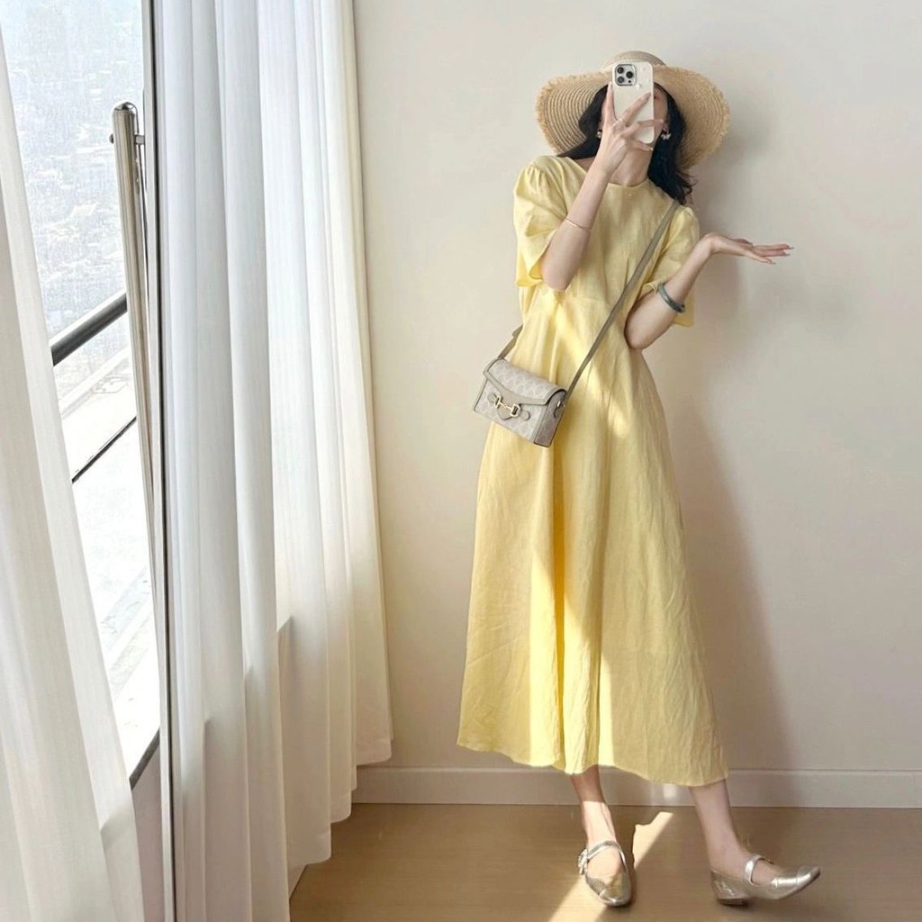 A Gentle Tea Break Dress Female Summer 2024 New Style Holiday Style