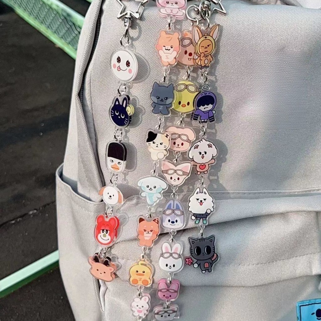 Custom New Idol Acrylic Charm Keyring Bag Pendant Keychains Customized ...