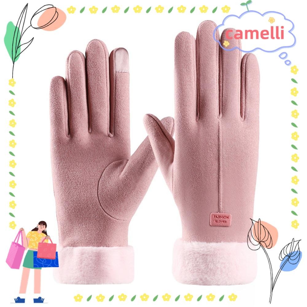 CAMELLI Touch Screen Gloves, Touchable Screen Full Finger Winter Gloves ...