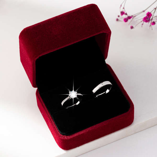 rings promise ring Simulating a pair of wedding rings, the wedding ...